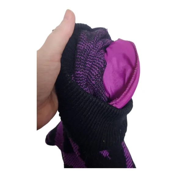 Vintage Ariana Funky Purple Knit Tunic Pullover Sweater - Picture 7 of 7